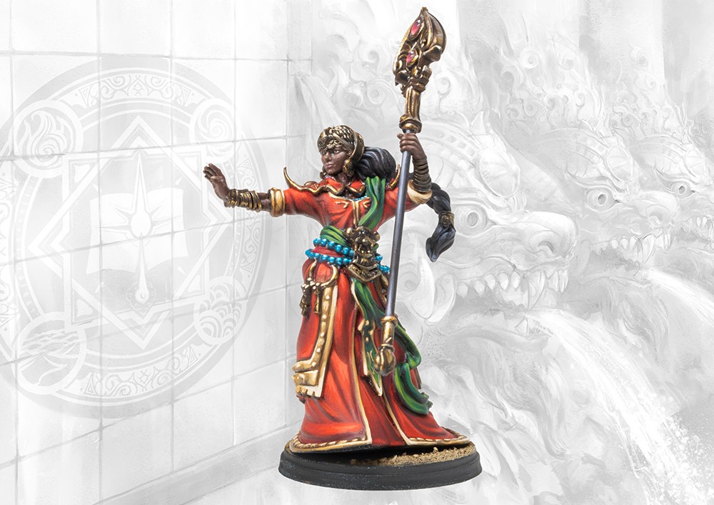 Conquest Sorcerer Kings - Sorcerer est une superbe unité pour la nouvelle armée pour conquest the last argument of kings peuplée de djinns et autres creatures fantastiques