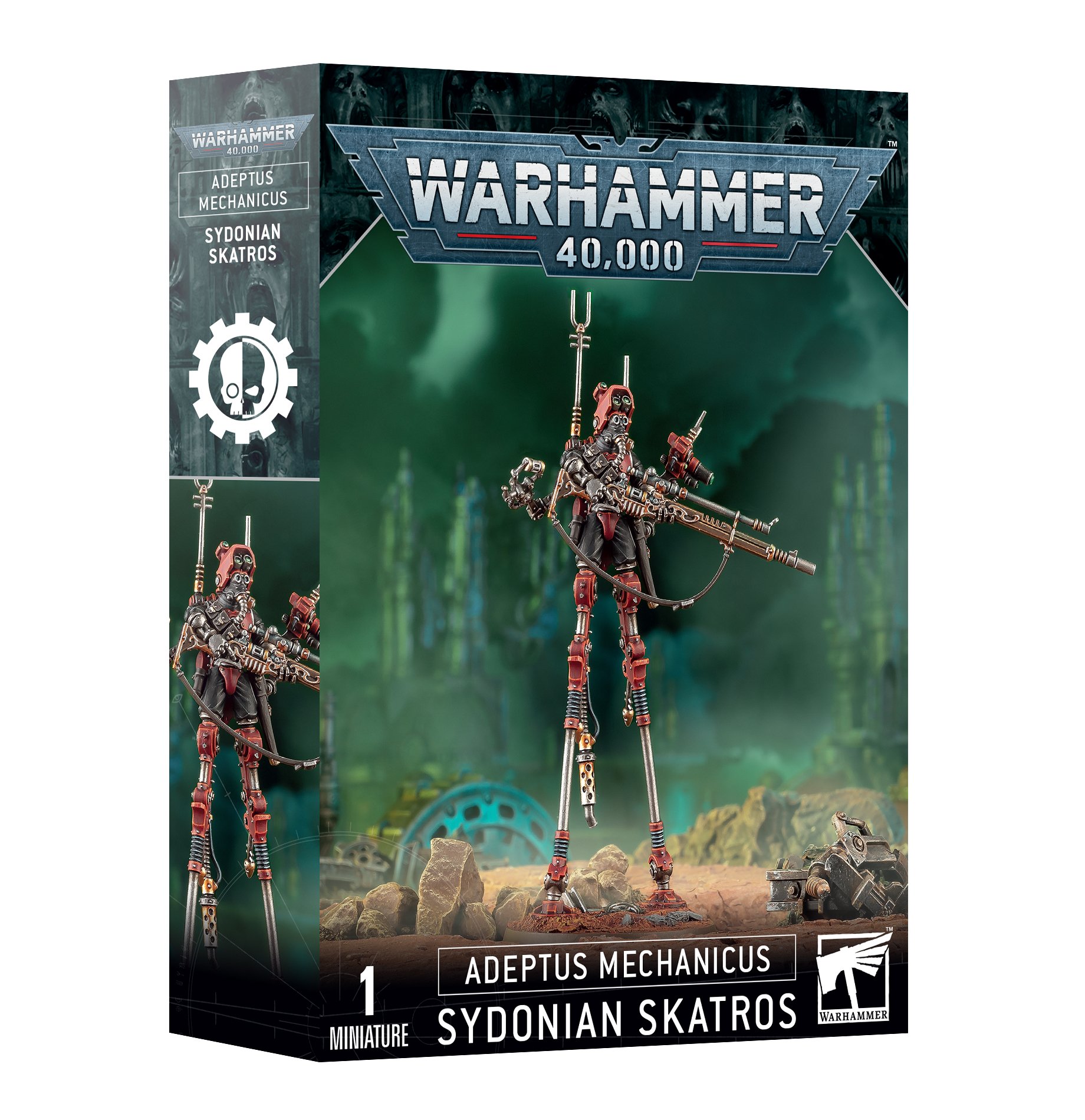 Découvrez les nouveautés de Games Workshop pour Warhammer 40k avec ADEPTUS MECHANICUS V10 SKRATOS SYDONIEN