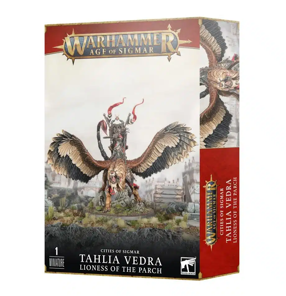 Decouvrez les nouveautées des cities of Sigmar avec Tahlia Vedra Lioness of the Parch