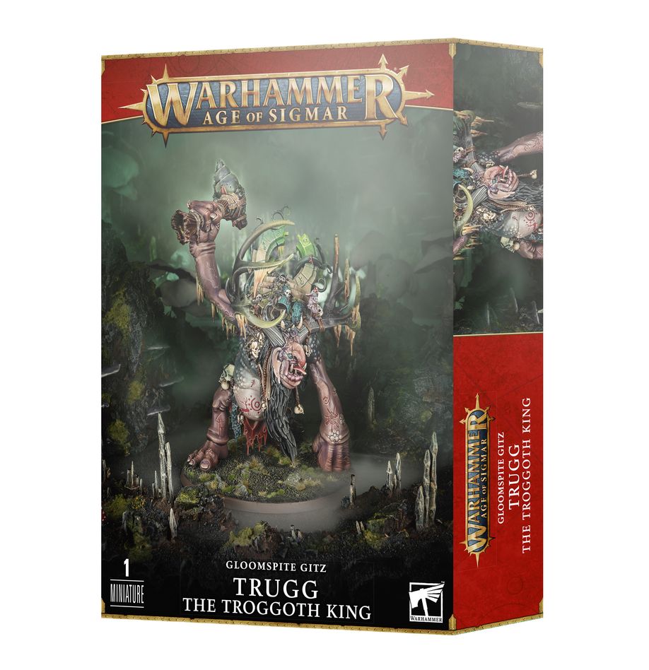 Trugg The Troggoth king est la nouvelle sortie de la semaine de Games Workshop pour les armées Gloomspite Gitz pour Age of Sigmar