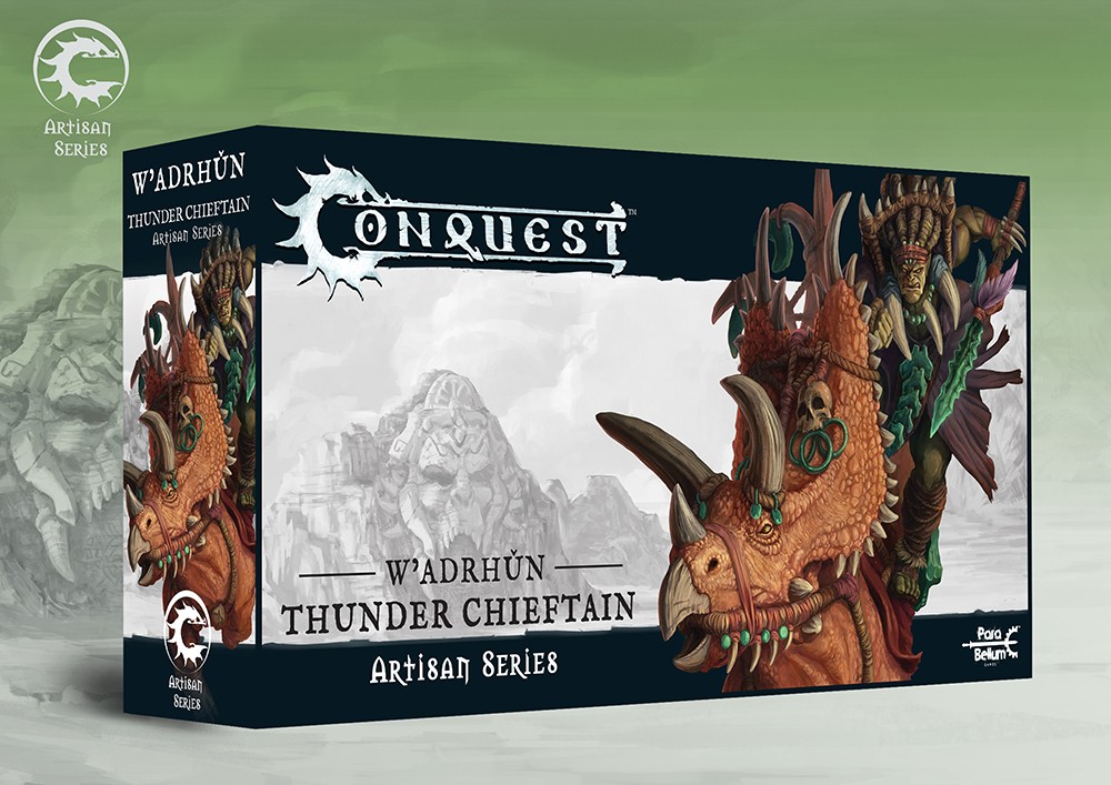 Thunder Chieftain Artisan Series est un nouveau héros pour les W'adrhun pour notre jeu favori the Last Argument of kings