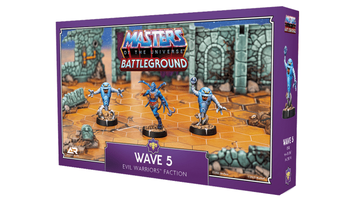 Evil Warriors Faction contient de nouvelles figurines et cartes pour ce superbe nouveau jeu de figurines