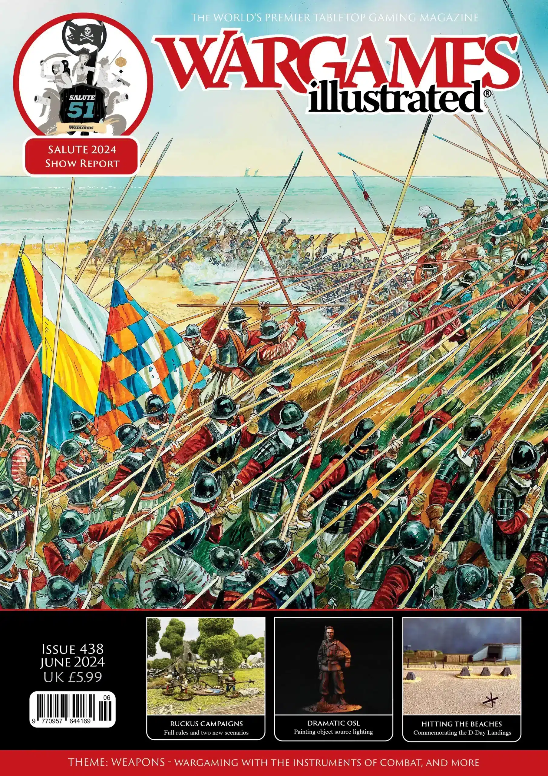 Découvrez le WI438 LE NOUVEAU WARGAMES ILLUSTRATED avec encore plein de figurines et scenarios pour votre plus grand plaisir