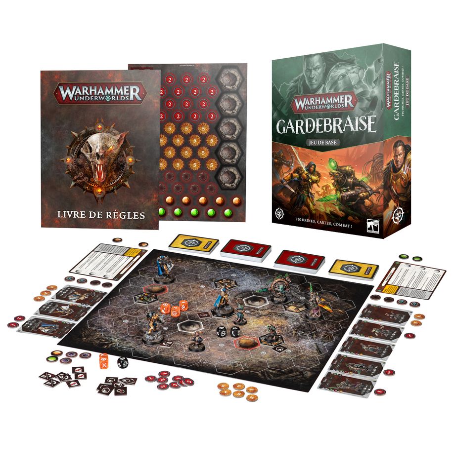 Decouvrez les nouvelles sorties de Games Workshop de cette semaine avec la nouvelle boite de Warhammer Underworld Embergard