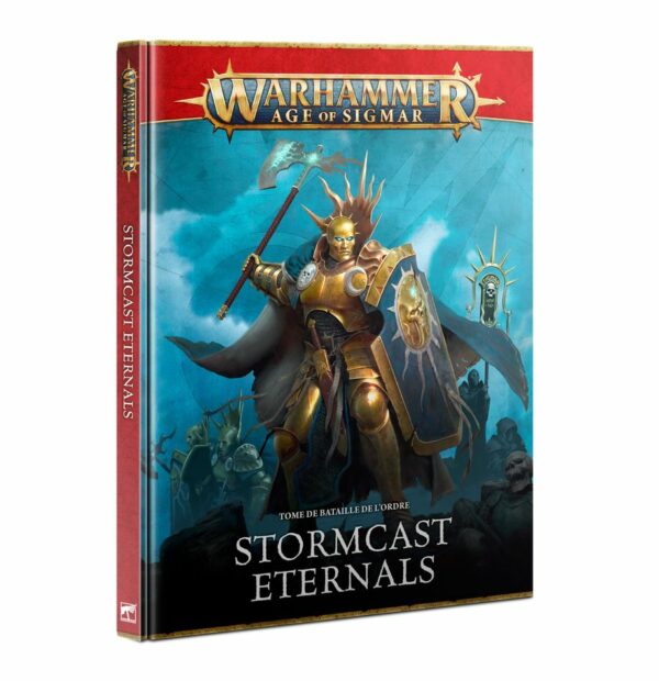 Stormcast Eternals Battletome VF fait partie de la formidable vague de sortie Stormcast Eternals pour Age of Sigmar de Games Workshop , découvrez les vite