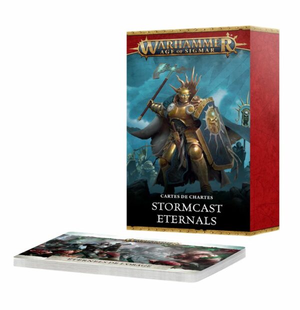 Stormcast Eternals Cartes de Chartres fait partie de la formidable vague de sortie Stormcast Eternals pour Age of Sigmar de Games Workshop , découvrez les vite