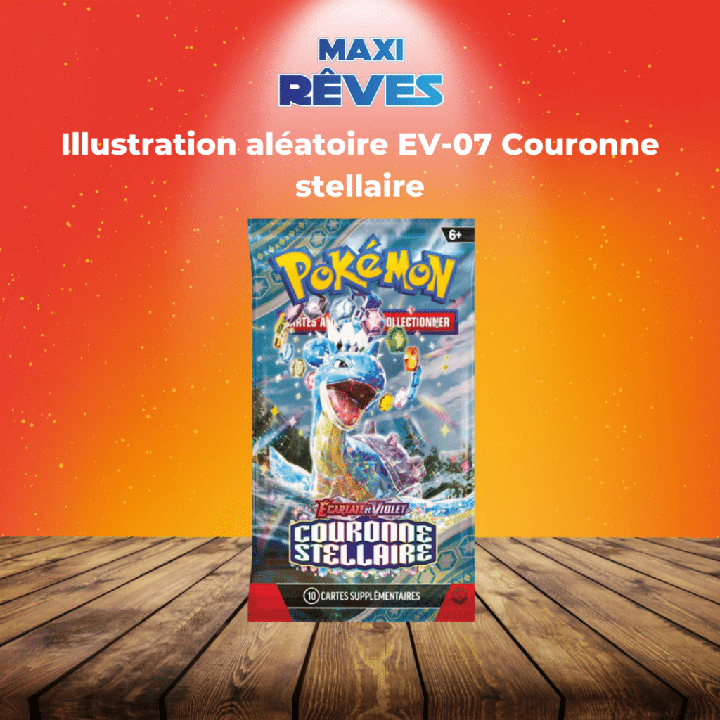 Pokemon booster EV07 est un moyen simple et original de collectionner votre série préféré , tous les boosters sont sortis de displays ou de coffrets