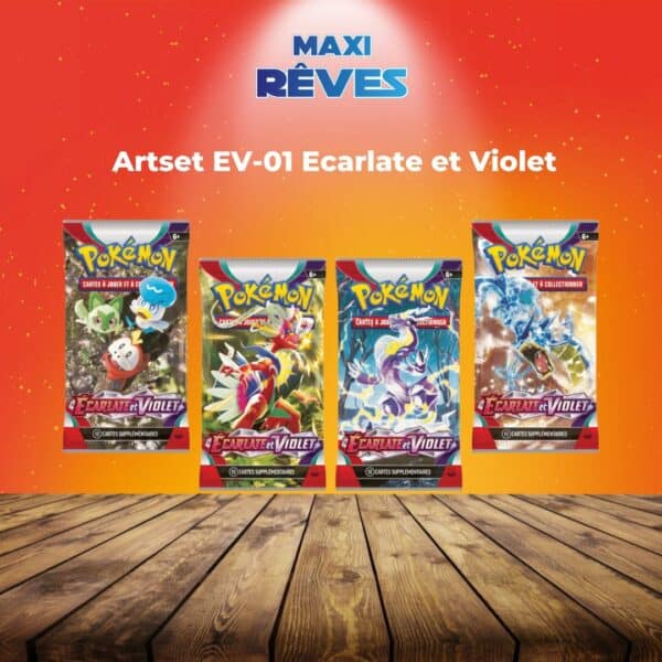 Pokemon Artset est un moyen simple et original de collectionner votre série préféré , tous les blisters sont protégés et sortis de displays ou de coffrets