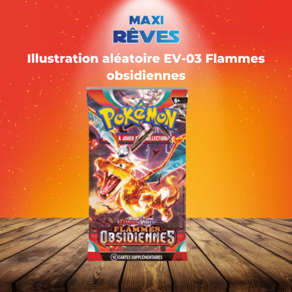 Pokemon booster EV03 est un moyen simple et original de collectionner votre série préféré , tous les boosters sont sortis de displays ou de coffrets