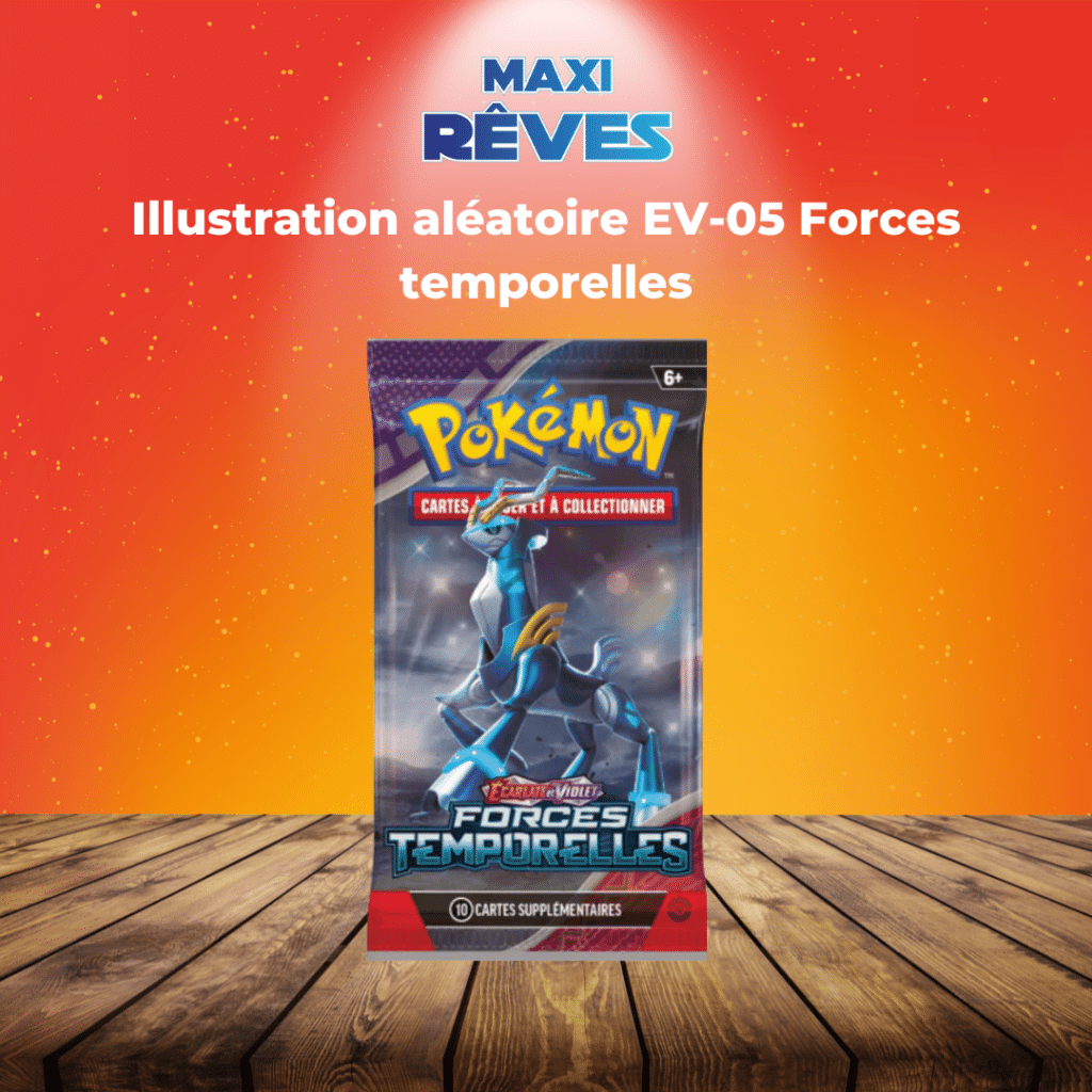 Pokemon booster EV05 est un moyen simple et original de collectionner votre série préféré , tous les boosters sont sortis de displays ou de coffrets