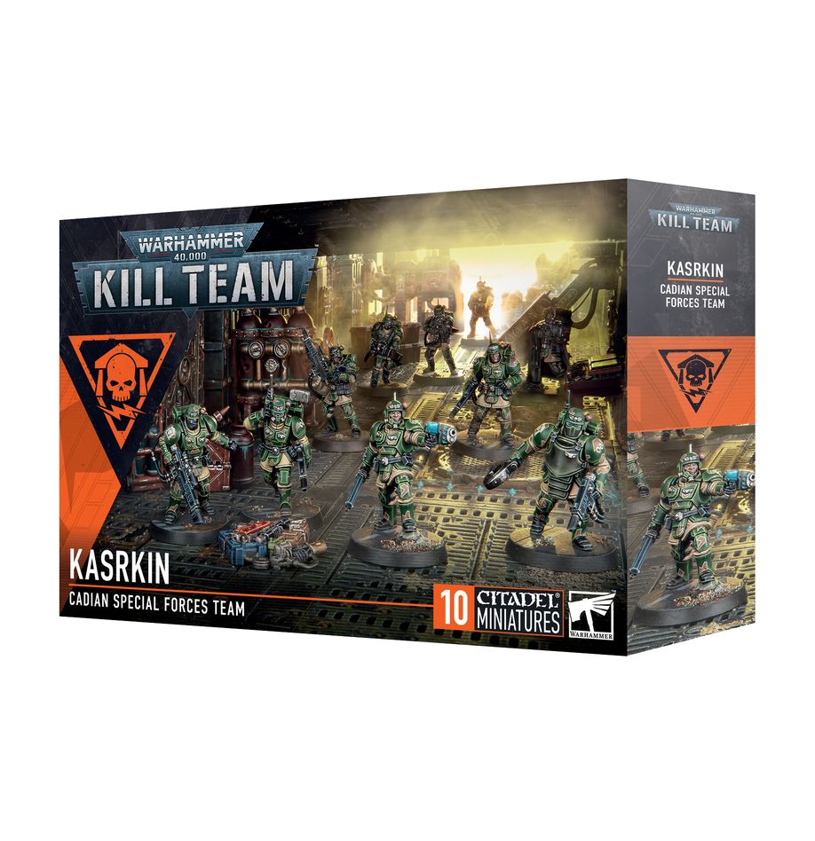 Découvrez la nouvelle version de Kill Team avec le Kill Team V3 : Kasrkins, de nouvelles figurines , de nouvelles règles.