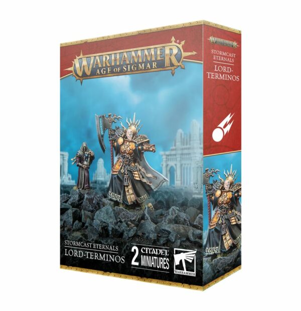 Stormcast Eternals Seigneur Terminos fait partie de la formidable vague de sortie Stormcast Eternals pour Age of Sigmar , découvrez les vite