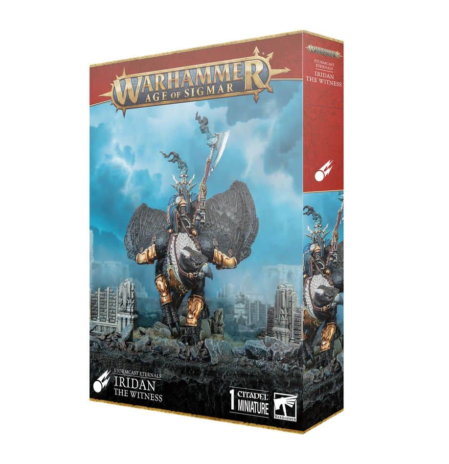 Stormcast Eternals Iridan The Witness fait partie de la formidable vague de sortie Stormcast Eternals pour Age of Sigmar , découvrez les vite