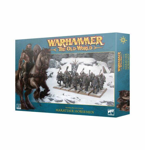 Chaos Maraudeurs est l'une des unités emblématiques des armées de guerriers du Chaos pour le jeu Warhammer Old World de Games Workshop