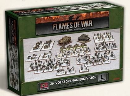 GEAB28 26.Volksgrenadierdivision est l'excellent nouveau starter pour Flames of War en fin de guerre lors de la Bataille des Ardennes