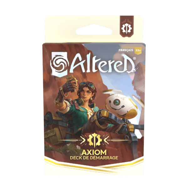 Altered : Starter Deck Axoim est l'un des decks de démarrage proposé par Equinoxe pour son nouveau TCG Altered deja très prometteur