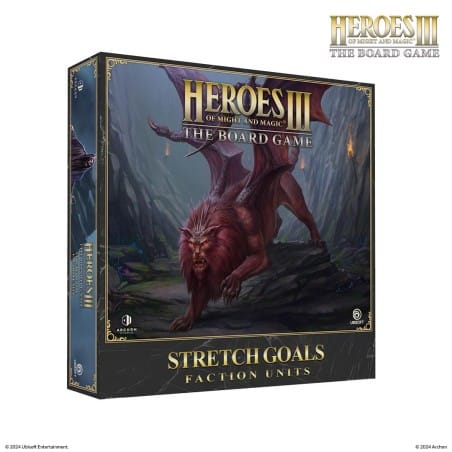 Heroes of Might and Magic III - Strentch Goals Faction Units VF est l'une des formidables extensions pour cet inoubliable jeu maintenant adapté en jeu de plateau