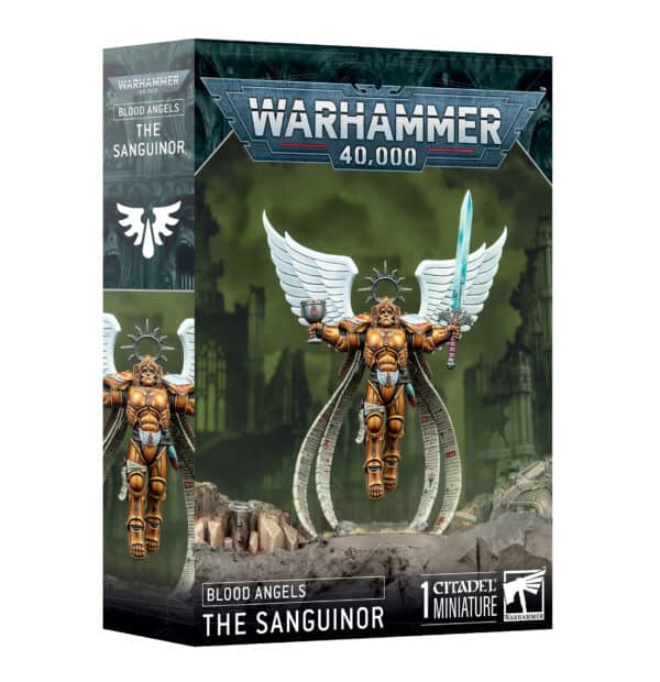 Decouvrez les nouvelles sorties pour les fils de Sanguinus Primarque des Blood Angels , avec le Blood Angels Sanguinor