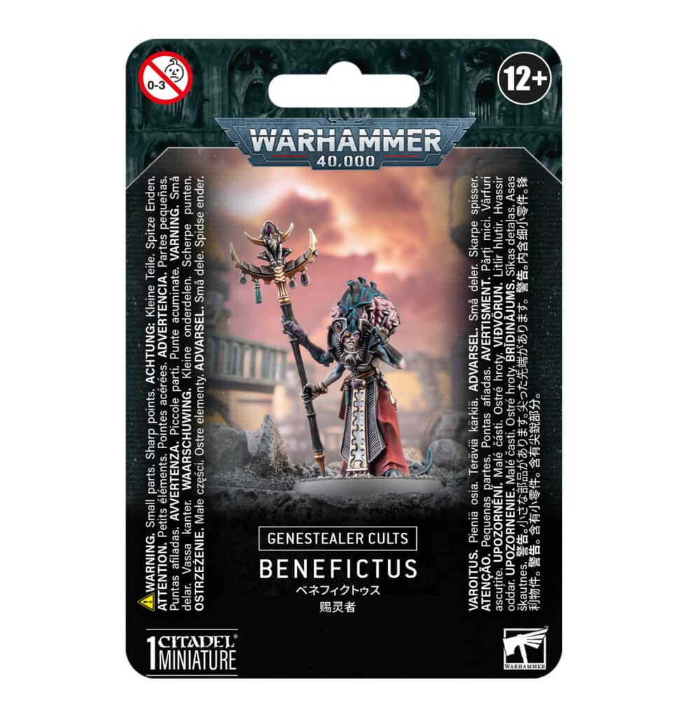 Decouvrez les nouvelles sorties pour Games Workshop avec la nouvelle Genestealer Cults Benefictus