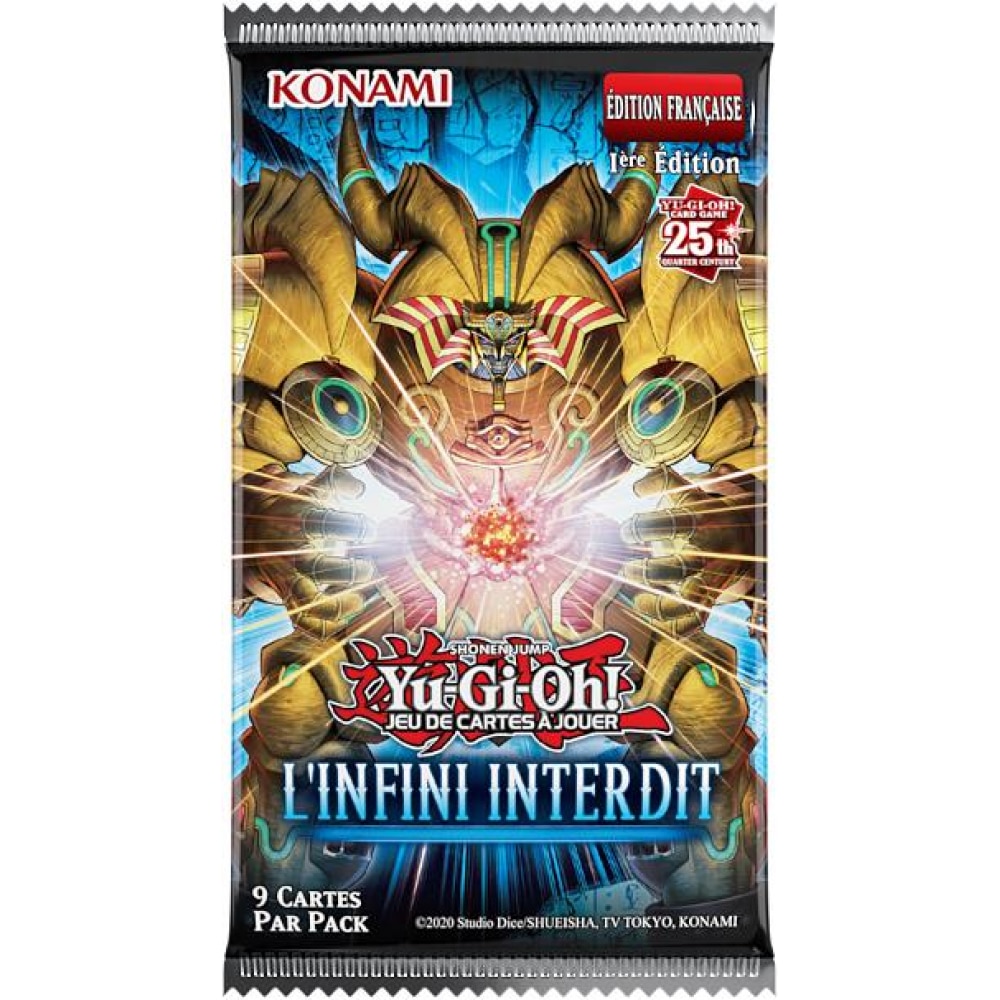 Decouvrez la nouvelle édition de Yu-Gi-Oh Display L'Infini Interdit , de nouveaux mecanismes et de superbes cartes pour votre TCG préféré