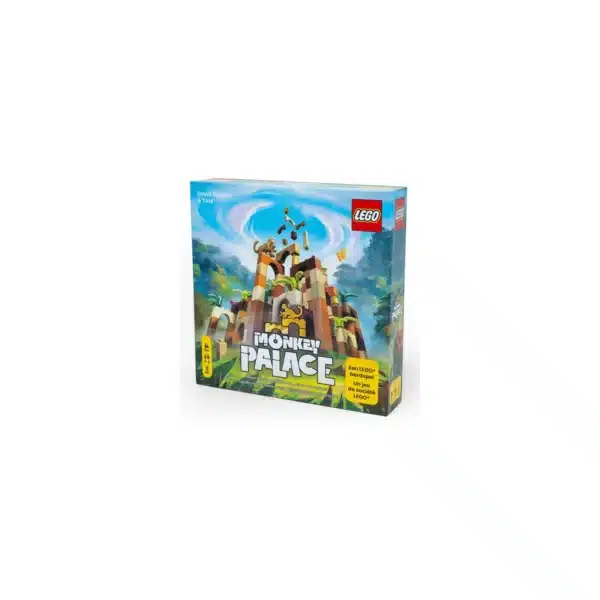 Monkey Palace est une superbe alliance entre le jeu de société et le leader du jeu de construction Légo , un jeu fun à partager en Famille