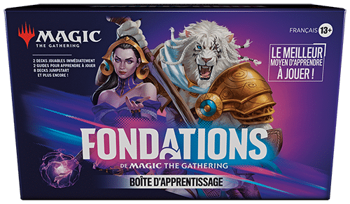 Boîte d'apprentissage Magic The Gathering: Fondations est la nouvelle extension du jeu de cartes emblématique , des macaniques unique du fluff ,tout est là