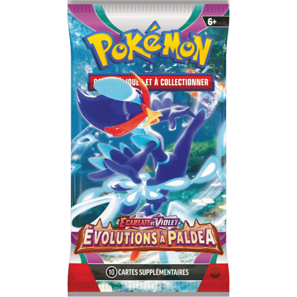 Pokemon booster EV02 est un moyen simple et original de collectionner votre série préféré , tous les boosters sont sortis de displays ou de coffrets