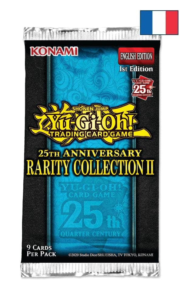 Découvrez les Boosters Collection Rarity 2ème édition dans le cadre des 25 ans de Yu-Gi-Oh , une édition assuremment prisée et collector