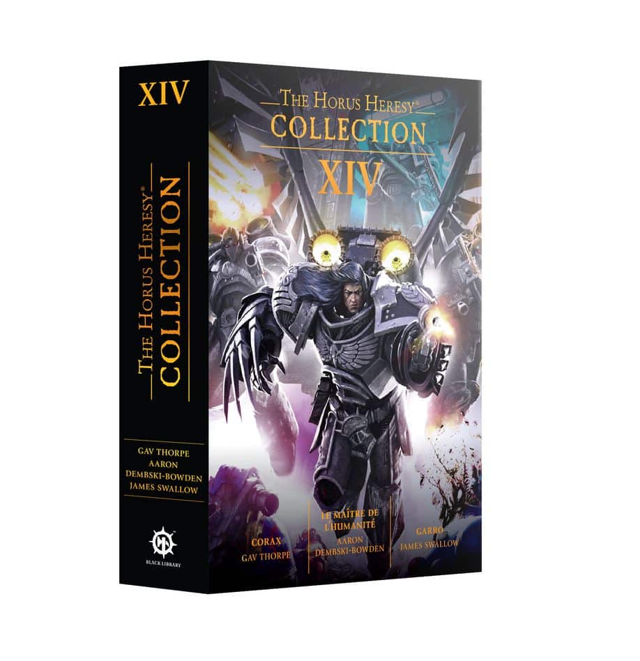 Horus Heresy Collection XIV est le dernier Tome de la Black Library , nous replongeant dans l'incroyable Fluff du Primarque des Blood Angels