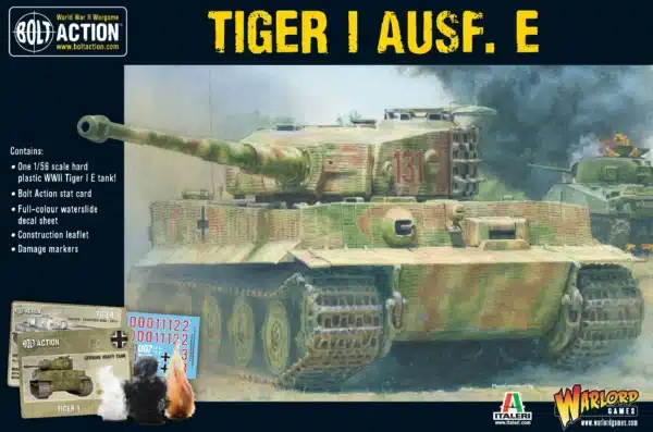 Bolt Action Tiger 1 vous permettent de revivre la bataille emblématique des Ardennes de la deuxieme guerre mondiale avec ce char emblématique