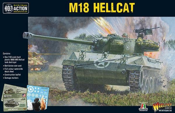 Bolt action M18 Hellcat vous permettent de revivre la bataille emblématique des Ardennes de la deuxieme guerre mondiale avec ce char emblématique