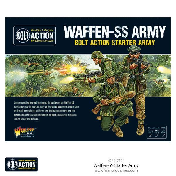 Bolt Action V3 Waffen SS Starter Army vous permettent de revivre la bataille emblématique des Ardennes de la deuxieme guerre mondiale