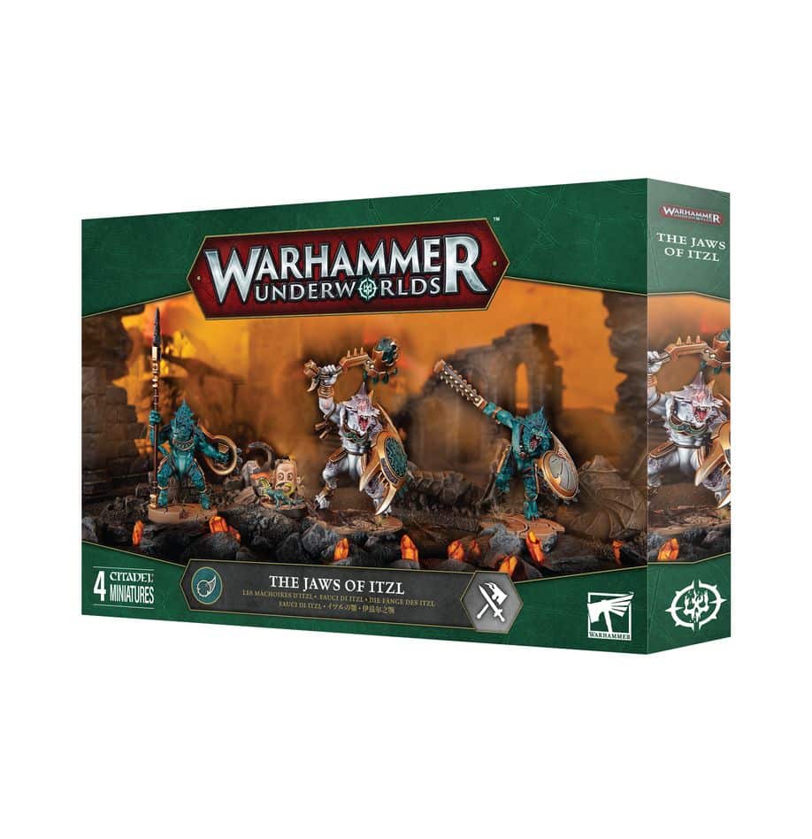 Decouvrez les nouvelles sorties de Games Workshop de cette semaine avec la nouvelle boite Warhammer Underworld The Jaws of Itzl