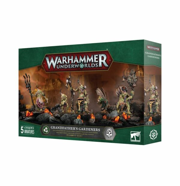 Decouvrez les nouvelles sorties de Games Workshop de cette semaine avec la nouvelle boite Warhammer Underworld Grandfather's Gardeners