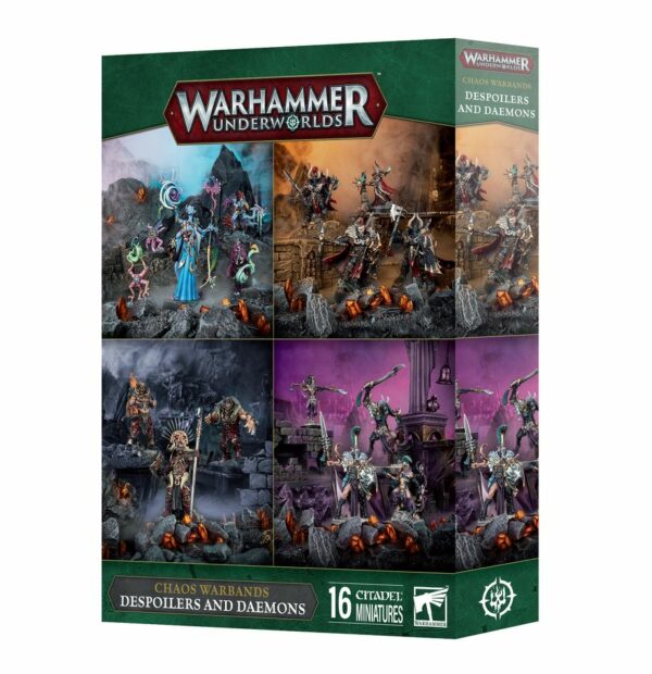 Decouvrez les nouvelles sorties de Games Workshop de cette semaine avec la nouvelle boite Warhammer Underworld Despoilers and Demons