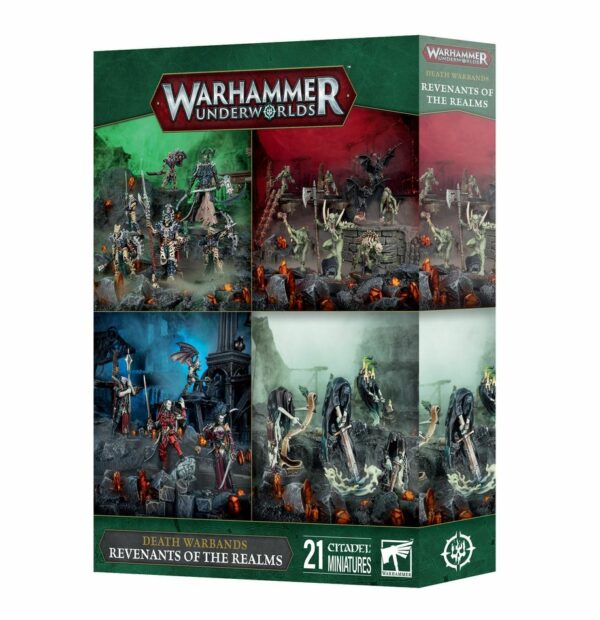 Decouvrez les nouvelles sorties de Games Workshop de cette semaine avec la nouvelle boite Warhammer Underworld Revenants of the realms