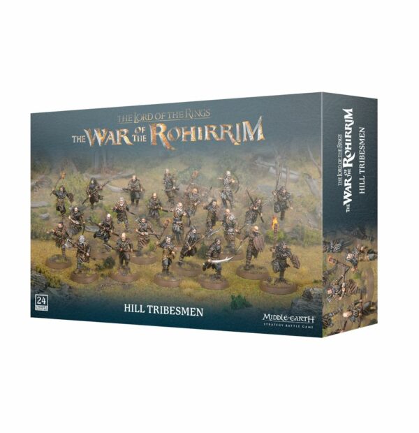 Games Workshop nous gâte pour les fêtes avec cette superbe Middle Earth Hill Tribesmen , ideale pour débuter au Seigneur des Anneaux