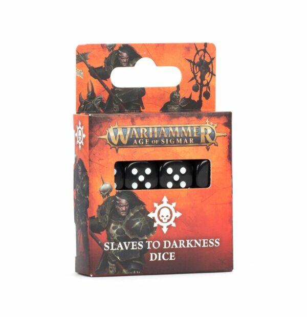 Decouvrez les nouvelles sorties de Games Workshop avec de nouvelles figurines avec les Slaves to Darkness Dice