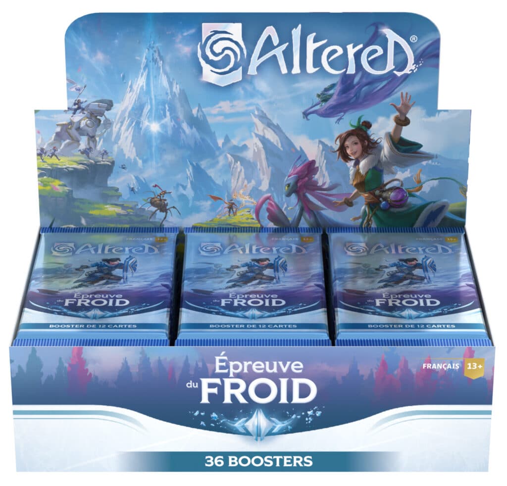 Découvrez le nouveau TCG Altered avec les Display Altered - Épreuve du froid, une occasion simple de se lancer dans ce futur grand nom des TCG en France