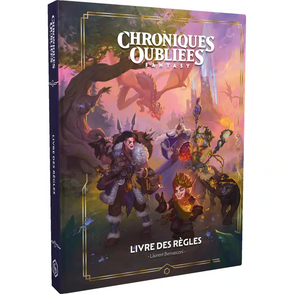 Decouvrez le nouveau JDR Chroniques Oubliées Fantasy 2e édition un incontournable pour vous lancer dasn le JDR dans un univers unique et fantastique