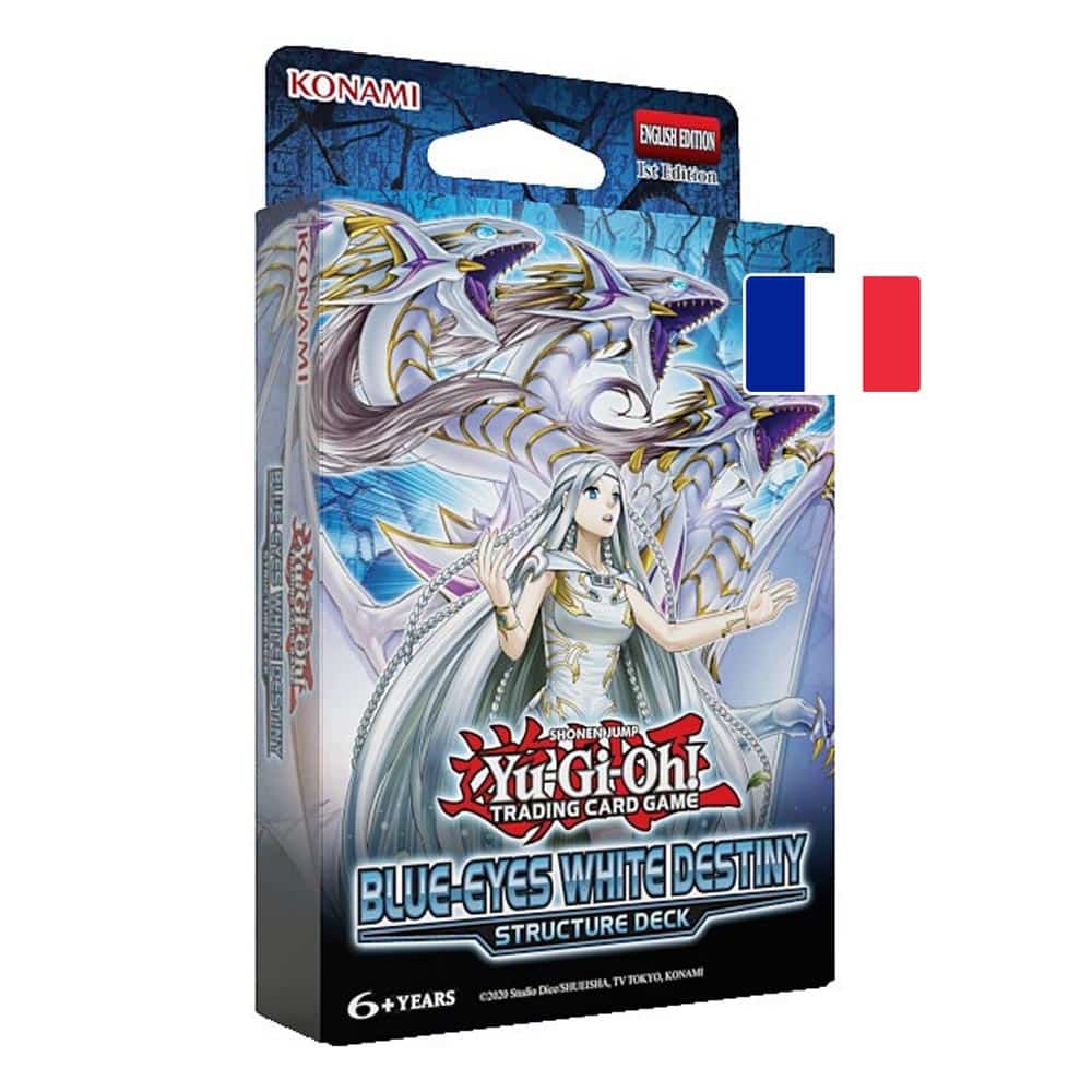 Destinée du Blanc aux Yeux Bleus est le nouveau deck de structure de Yu-Gi-Oh incluant de nouvelles mecaniques de jeu et toujours de superbes cartes