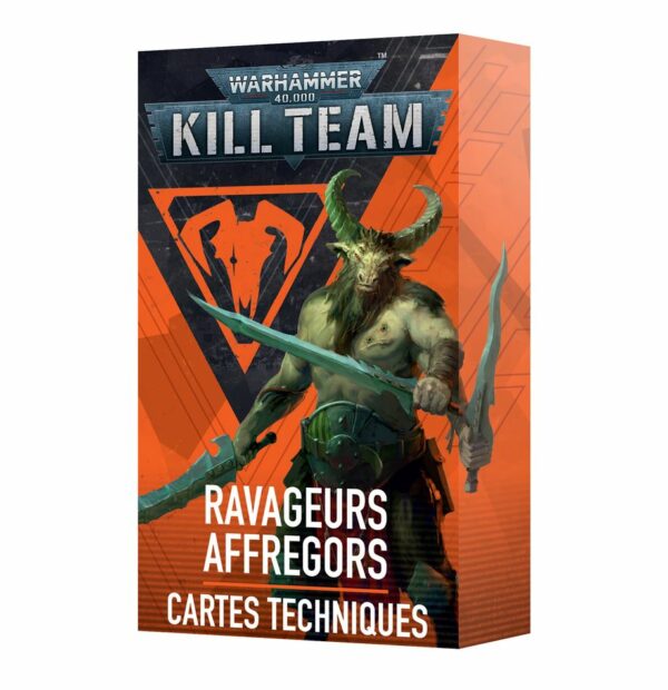 Découvrez la nouvelle version de Kill Team avec les Cartes Techniques Ravageurs Affregors , de nouvelles figurines , de nouvelles règles.