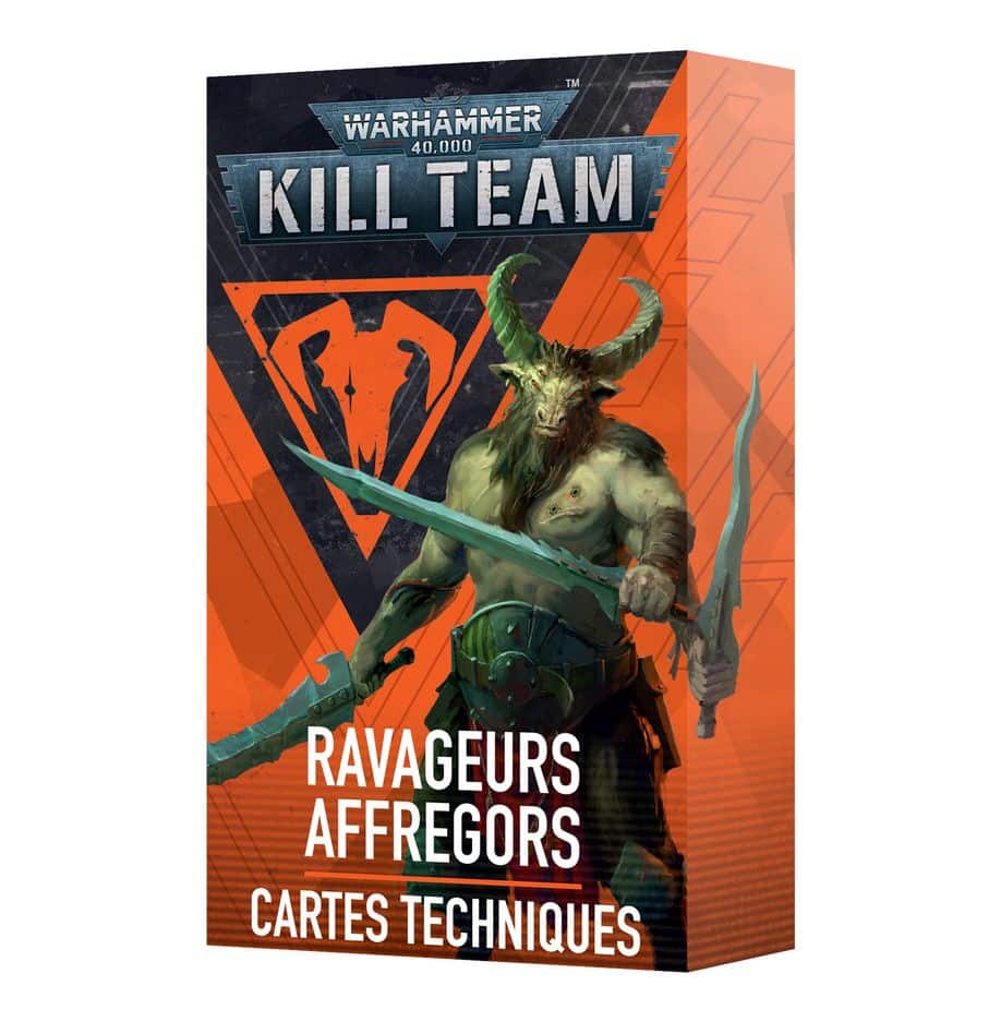 Découvrez la nouvelle version de Kill Team avec les Cartes Techniques Ravageurs Affregors , de nouvelles figurines , de nouvelles règles.