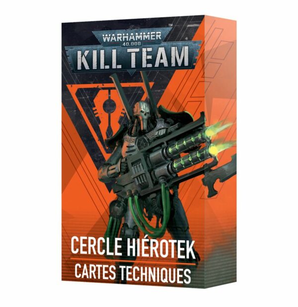 Découvrez la nouvelle version de Kill Team avec les Cartes Techniques Cercle Hierotek , de nouvelles figurines , de nouvelles règles.