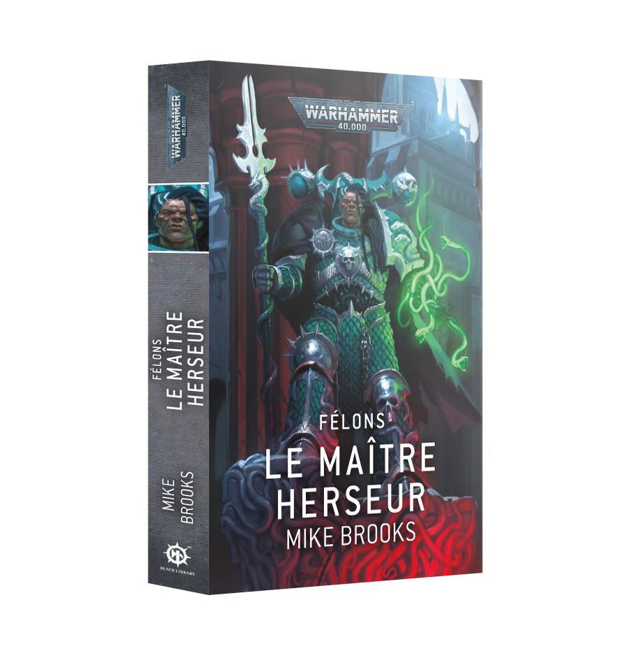 Black Library : Le Maitre Herseur est le dernier Tome de la Black Library , nous replongeant dans l'incroyable Fluff de Warhammer 40k