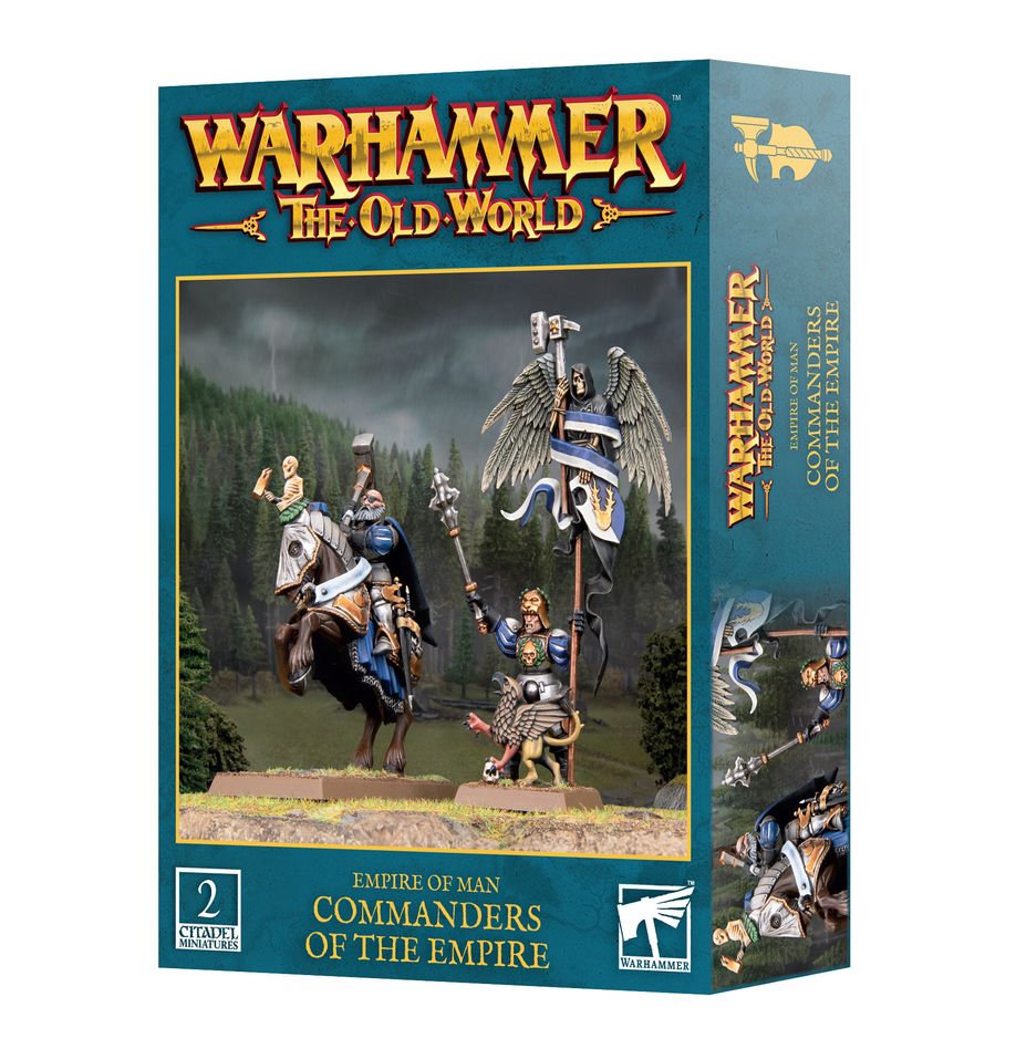 Old World Empire Commanders une nouveauté pour les armées de l'Empire dans le jeu Old World nouvelle version de Warhammer Battle