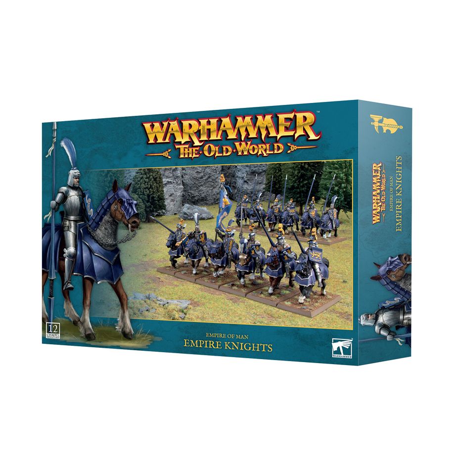 Old World Empire Knights une nouveauté pour les armées de l'Empire dans le jeu Old World nouvelle version de Warhammer Battle