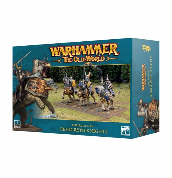 Old World Empire Demigryph Knights une nouveauté pour les armées de l'Empire dans le jeu Old World nouvelle version de Warhammer Battle