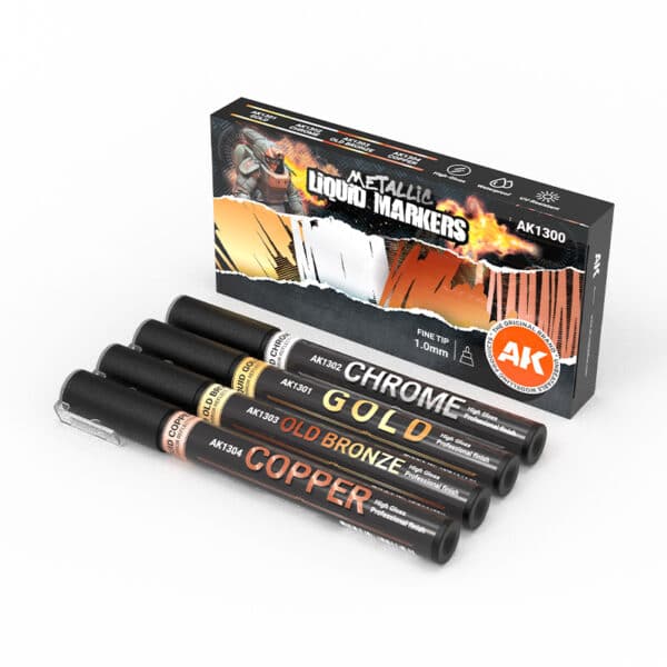 Maxireves a choisi pour vous cette superbe AK 3G Metal Liquid Markers afin que vous puissiez découvrir la magnifique gamme de set AK 3G