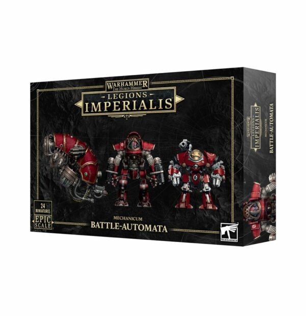 Legion Imperialis : Mechanicum Battle Automata est la superbe nouveautée de Games Workshop pour le jeu Legion Imperialis , une version epic d' Horus heresy